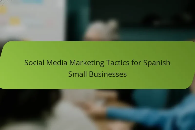 Social Media Marketing Tactics for Spanish Small Businesses
