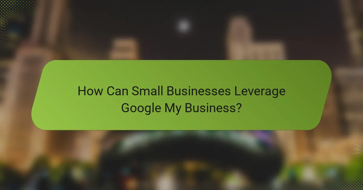 How Can Small Businesses Leverage Google My Business?