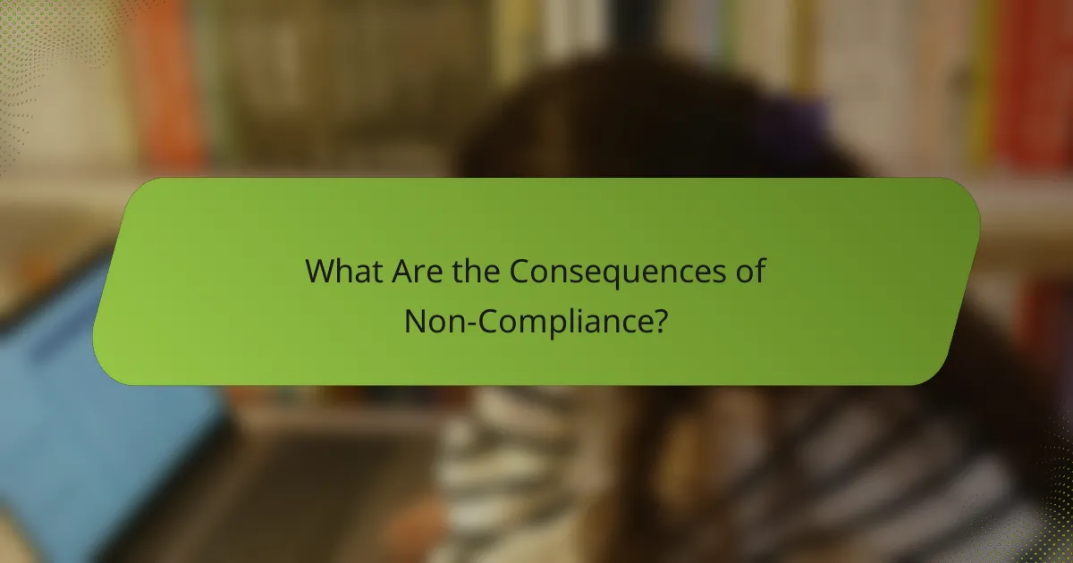 What Are the Consequences of Non-Compliance?